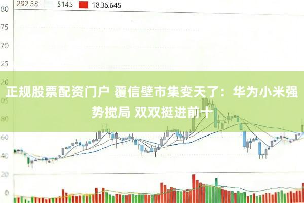 正规股票配资门户 覆信壁市集变天了：华为小米强势搅局 双双挺进前十