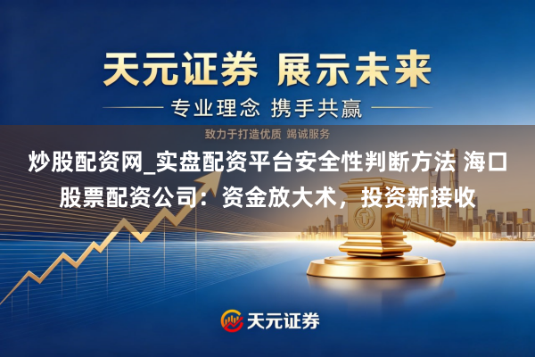 炒股配资网_实盘配资平台安全性判断方法 海口股票配资公司：资金放大术，投资新接收